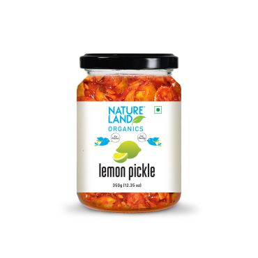 Natureland Lemon Pickle, 350Gm 